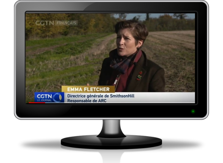 Emma Fletcher on CGTN News