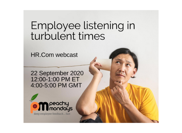 Employee listening in turbulent times